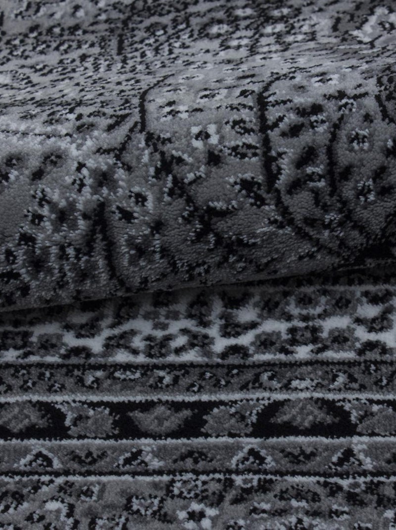 Tapis orient tissé motifs orientaux BISKO Gris - Kiabi