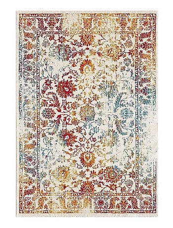 Tapis oriental tissé motif ancestral DESTRUCT 1