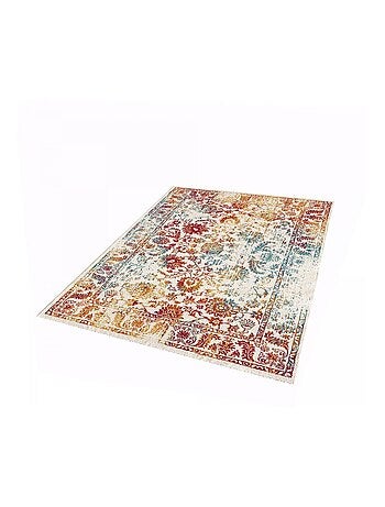 Tapis oriental tissé motif ancestral DESTRUCT 1