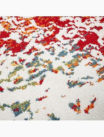 Tapis oriental tissé motif ancestral DESTRUCT 2