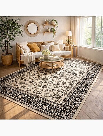 Tapis oriental tissé motif ancestral LYN1 NOMED