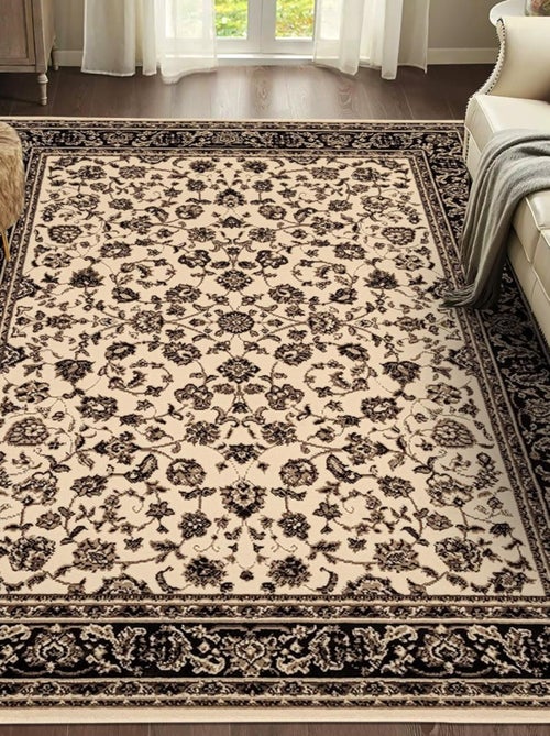 Tapis oriental tissé motif ancestral LYN1 NOMED - Kiabi