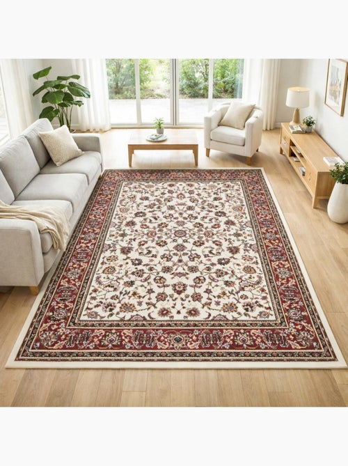Tapis oriental tissé motif ancestral lyn1 nomed - Kiabi Tapis oriental tissé motif ancestral lyn1 nomed - Kiabi
