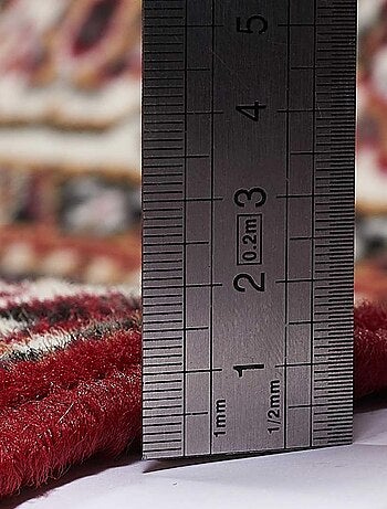 Tapis oriental tissé motif ancestral LYN1 NOMED