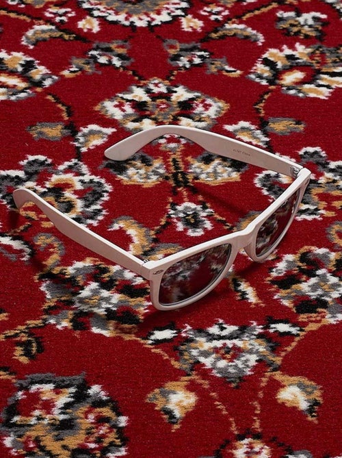 Tapis oriental tissé motif ancestral LYN1 NOMED - Kiabi