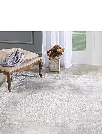 Tapis oriental tissé motif ancestral LYN7 ALAN