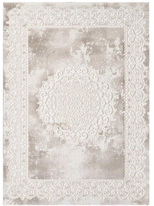 Tapis oriental tissé motif ancestral LYN7 BALROD - Kiabi