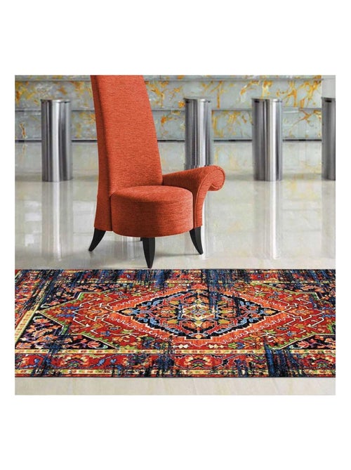 Tapis oriental tissé motif ancestral MADAL - Kiabi