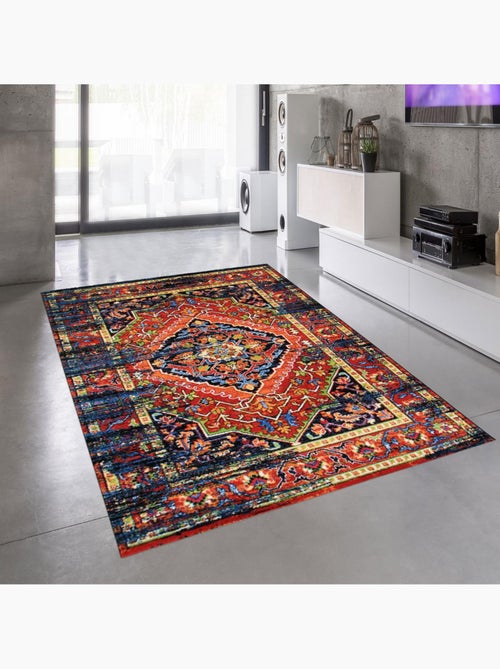 Tapis oriental tissé motif ancestral MADAL - Kiabi