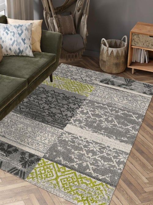 Tapis oriental tissé motif ancestral TEOPATCH - Kiabi