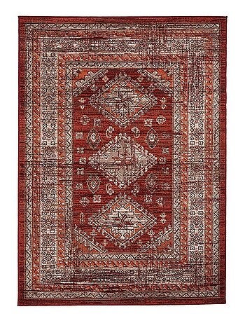 Tapis oriental tissé motif ethnique LYN1 DAZOR