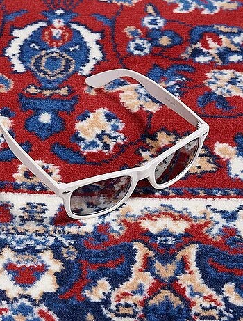 Tapis oriental tissé motif ethnique LYN1 ROSOR