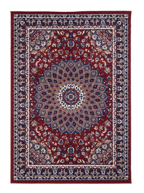 Tapis oriental tissé motif ethnique LYN1 ROSOR - Kiabi