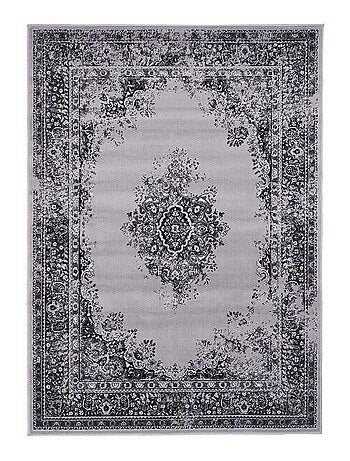 Tapis oriental tissé motif ethnique LYN1 VINTOR