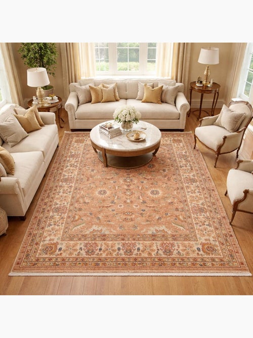 Tapis oriental tissé motif traditionnel CHOBAY AD - Kiabi