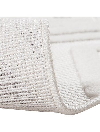 Tapis Oslo Beige Géométrique en Relief