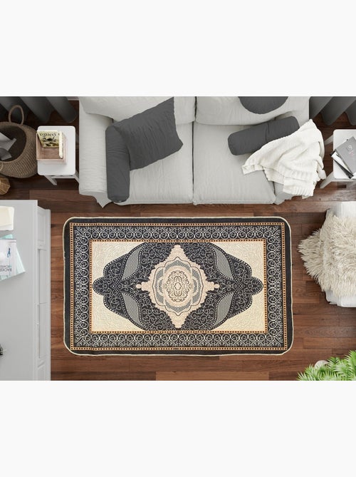 Tapis OTTOMAN Noir - Kiabi Tapis OTTOMAN Noir - Kiabi