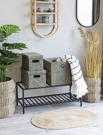 Tapis oval en jute naturel 50 x 80 cm - House Nordic