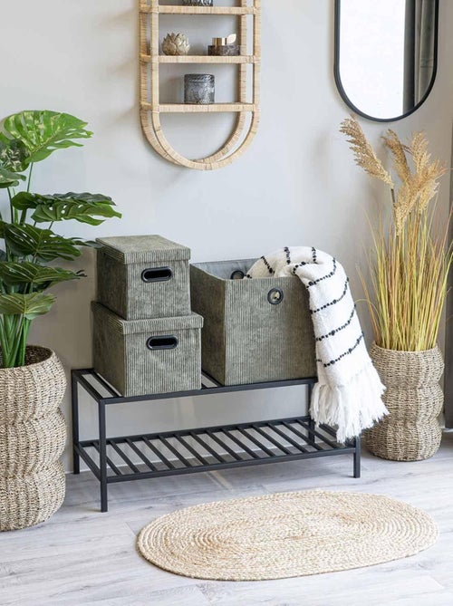 Tapis oval en jute naturel 50 x 80 cm - House Nordic - Kiabi