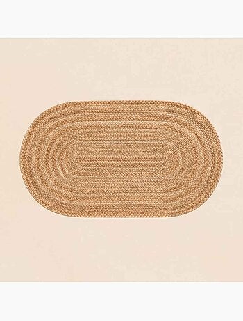 Tapis ovale en jute 120x170cm