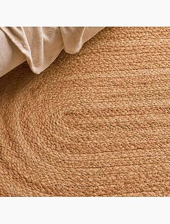 Tapis ovale en jute 120x170cm