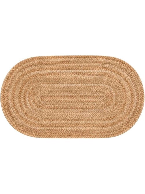 Tapis ovale en jute 120x170cm - Kiabi Tapis ovale en jute 120x170cm - Kiabi
