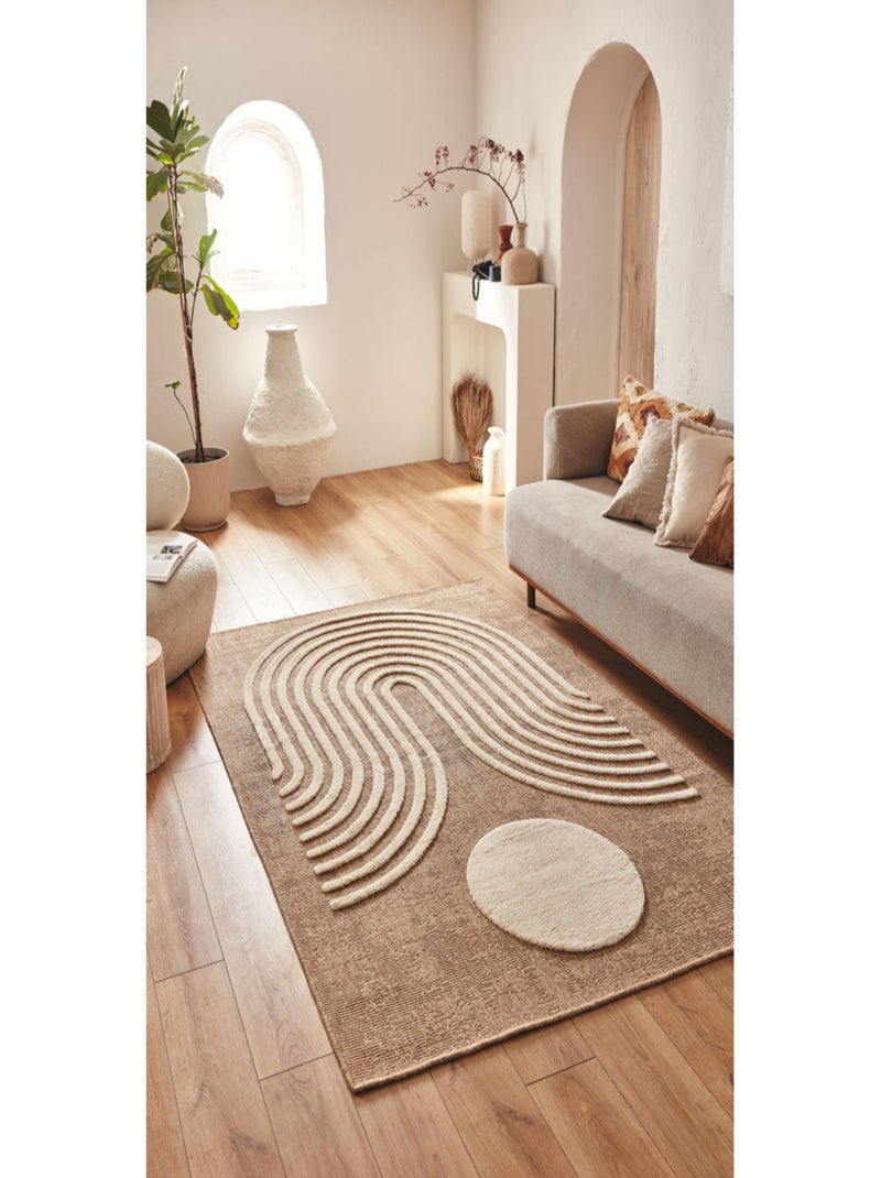 Tapis Palma Blanc - Kiabi