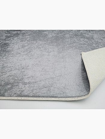 Tapis de salon 160x230 cm Polyester Uni Vert