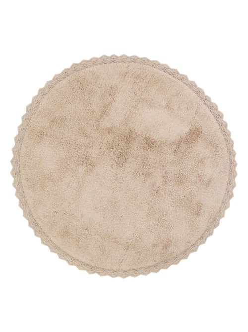 Tapis Perla Nude en Coton - Kiabi