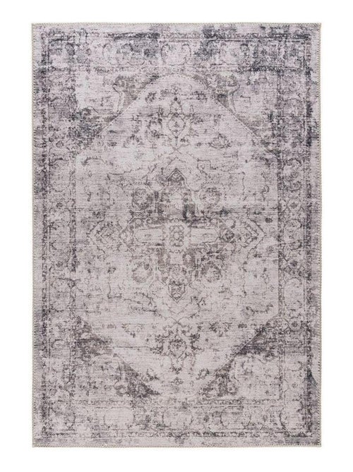 Tapis plat vintage rectangle rayé Lyz - Kiabi