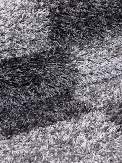 Tapis poils longs shaggy tissé motif géométrique RECTAN - Kiabi