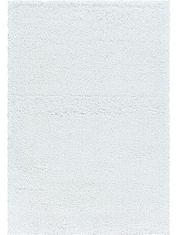Tapis longs poils shaggy tissé motif uni UNI B