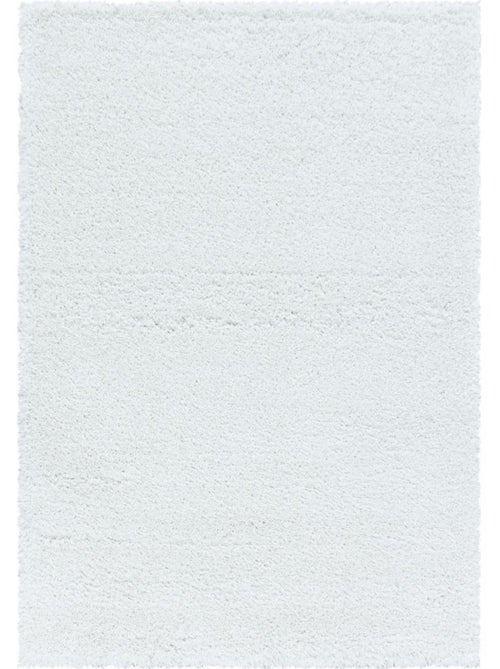 Tapis poils longs shaggy tissé motif uni UNI B - Kiabi