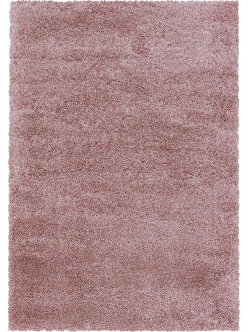 Tapis poils longs shaggy tissé motif uni uni b - Kiabi