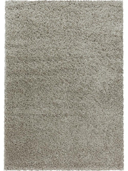 Tapis poils longs shaggy tissé motif uni UNI I - Kiabi