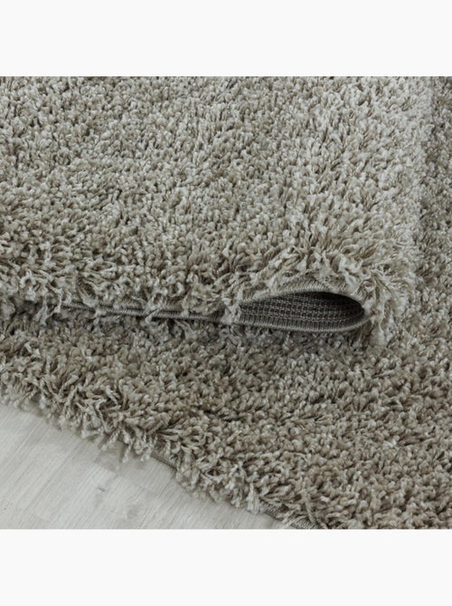 Tapis poils longs shaggy tissé motif uni UNI I - Kiabi