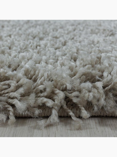 Tapis poils longs shaggy tissé motif uni UNI I - Kiabi