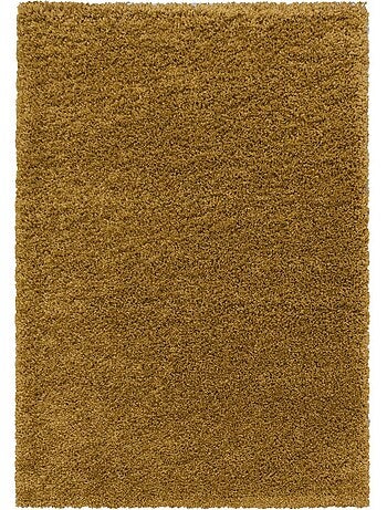 Tapis poils longs shaggy tissé motif uni UNI I