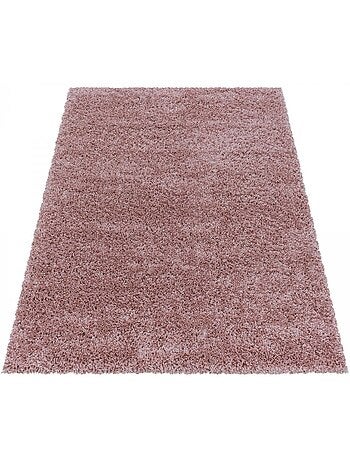 Tapis poils longs shaggy tissé motif uni UNI I