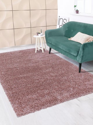 Tapis poils longs shaggy tissé motif uni UNI I