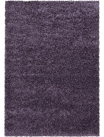Tapis poils longs shaggy tissé motif uni UNI I