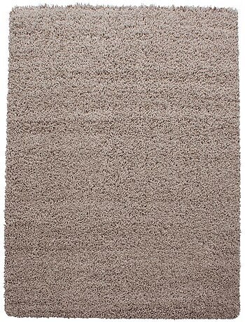 Tapis poils longs shaggy tissé motif uni UNI L