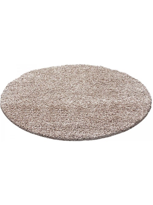 Tapis poils longs shaggy tissé motif uni UNI L - Kiabi