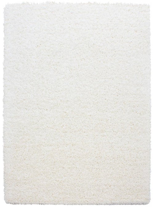 Tapis poils longs shaggy tissé motif uni UNI L - Kiabi
