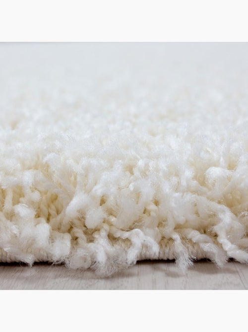 Tapis poils longs shaggy tissé motif uni UNI L - Kiabi