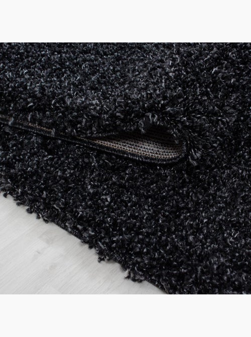 Tapis poils longs shaggy tissé motif uni UNI L - Kiabi