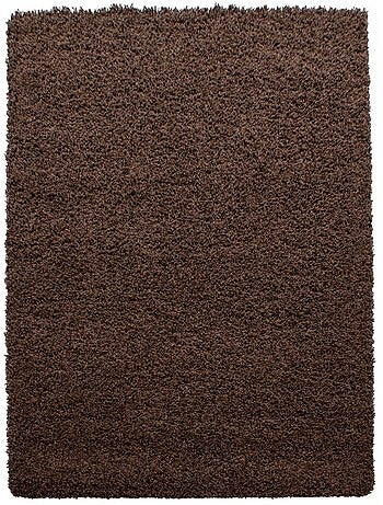 Tapis poils longs shaggy tissé motif uni UNI L