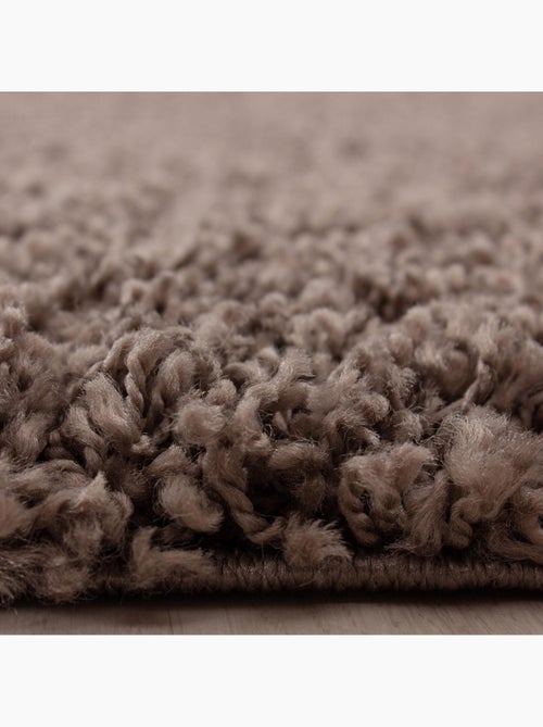 Tapis poils longs shaggy tissé motif uni UNI L - Kiabi