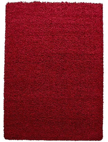 Tapis poils longs shaggy tissé motif uni UNI L