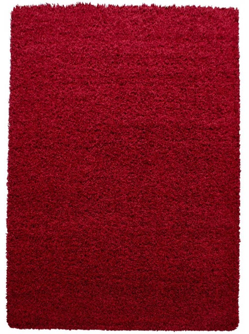 Tapis poils longs shaggy tissé motif uni UNI L - Kiabi